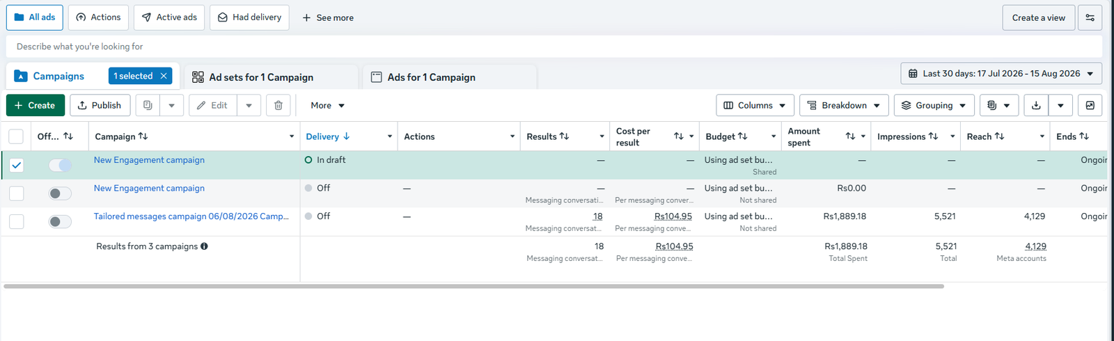 Majestic Hair Oil — Lead Generation & Messaging Campaign